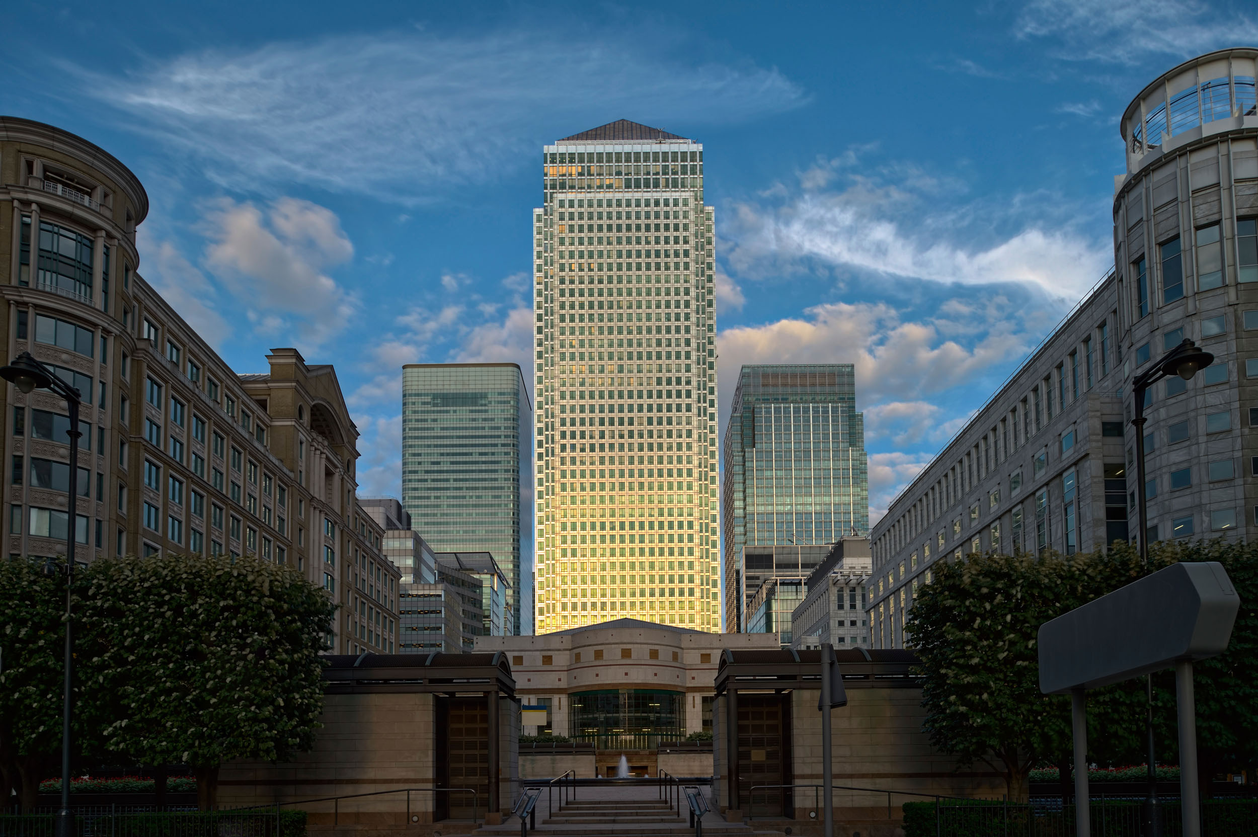 1 canada square canary wharf